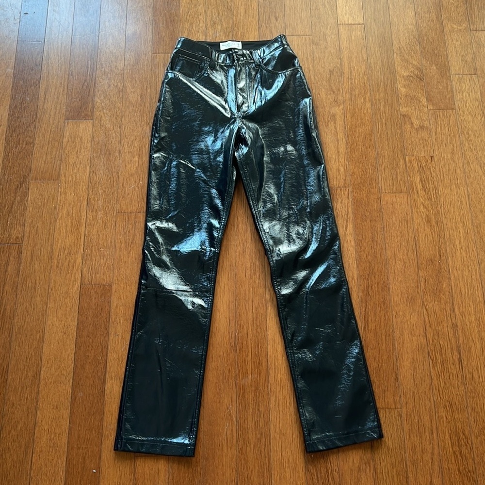 Abercrombie & Fitch Patent Leather Pants - Picture 5 of 11